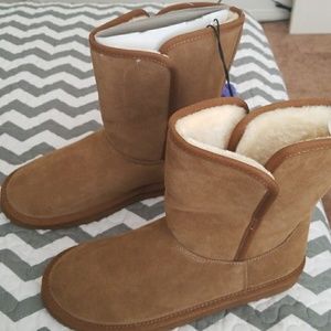 Genuine leather boots